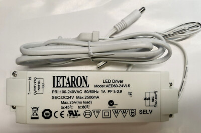 LETARON  AED60-24VLS LED Driver Netzteil Transformator Trafo 24V-2500mA N65.6  