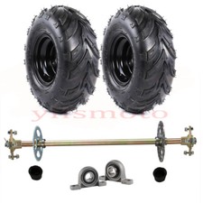 29" Rear Live Axle Kit Brake Disc Sprocket 6" Wheels Drift Trike GoKart ATV Quad