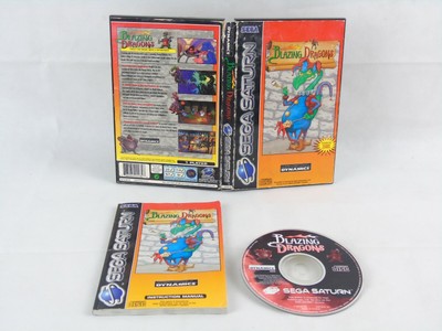 Blazing Dragons Sega Saturn komplett PAL