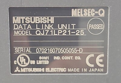 Mitsubishi MELSEC-Q QJ71LP21-25 Network Module. 3A-24 | eBay