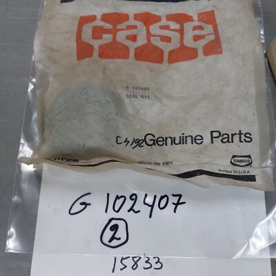 NOS NEW TRACTOR PARTS G102407 SEAL FIT Case  35, 350, 450, 580C, W14