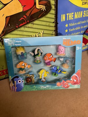 Disney Pixar Findet Nemo Figurenset neu im Karton sehr selten - kostenloser UK-Versand
