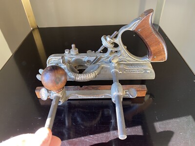 vintage an・an no.45 Vintage Stanley No. 45 Combination Plane w/Wooden Box And