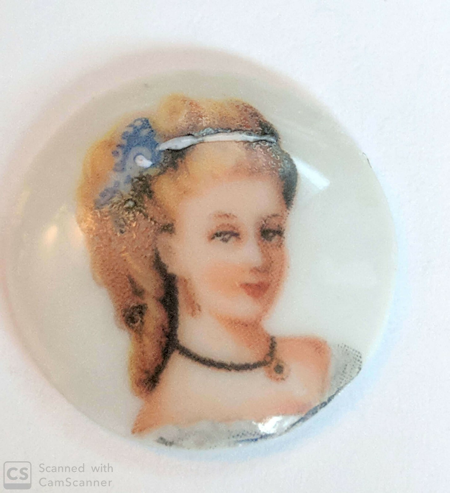 Antique Vintage Round Limoges Limoge France French Pa… Gem