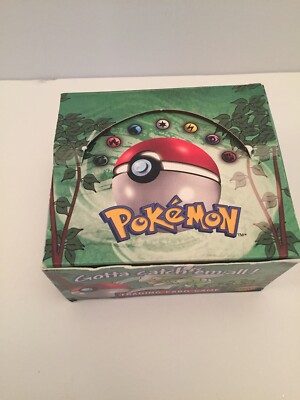 1999 jungle booster box Pokemon Jungle 1st Edition Booster Box WOTC Vintage Sealed