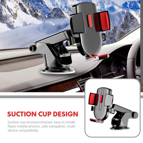 Suction Cup Phone Holder Car-mounted Holding Rack Automotive Bracket Cups for - 第 7/12 張圖片