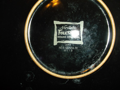 NORITAKE FOLKSTONE NEW SANTA FE 8510 STONEWARE 12