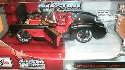 Maisto Custom Shop 1 24 1957 Chevrolet Corvette Diecast Collection