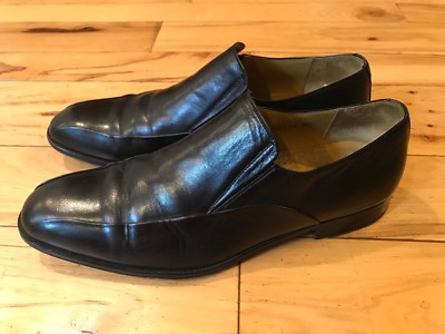 Massimo Emporio Mens Loafer US Size 9 Leather loafers with penny strap · Black, Brown · Loafer  main image 4