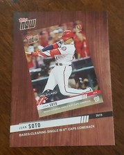 2020 Topps Series 2 Best of Topps Now #BTN-3 Juan Soto - Washington Nationals 