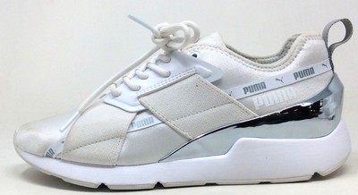 puma muse x 2 metallic white
