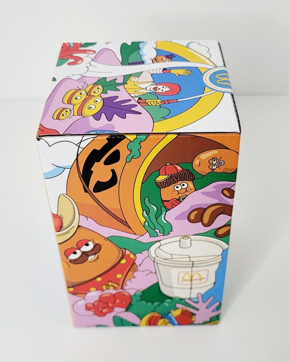 McDonald's 2024 Collector's Cup Edition Glass GRIMACE / NANOBLOCK