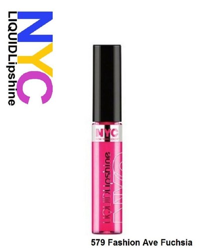 NYC New York Color Liquid Lipshine Lip Gloss Lip Shine, - Picture 10 of 14