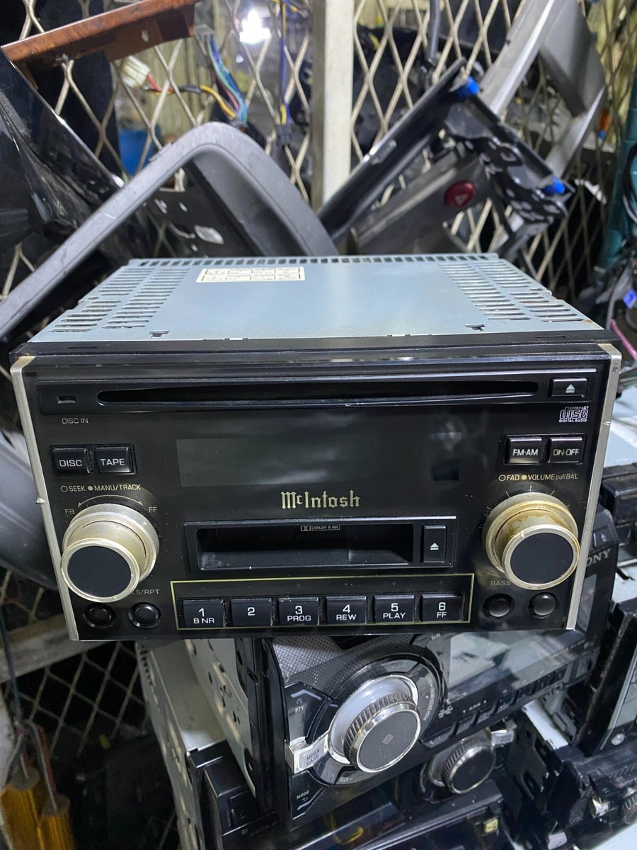 McIntosh　2din McIntosh CAR AUDIO 2DIN CD TAPE(Casette) RADIO OLD SCHOOL