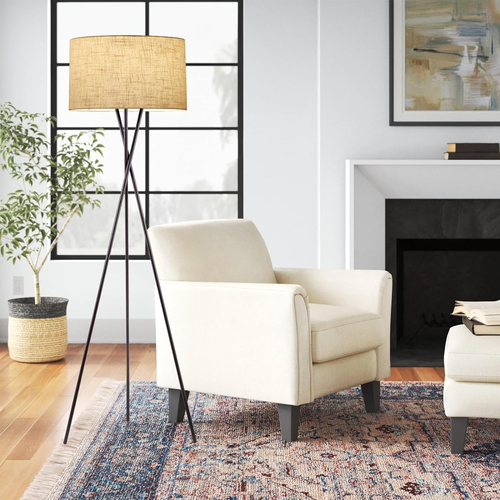 Sadie 60" Modern Tripod LED Floor Lamp + 9W Bulb (Energy Efficient/Eco-Friendly) - Picture 5 of 8