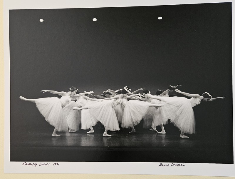 Photo of Eglevsky Ballet Co. Performing. Matting 16" X 20" ~ Photo 11" X 14".