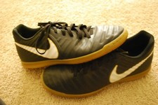 Men's Tiempo X Rio IV Black Indoor Soccer Shoes 7 897769 002
