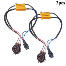 Adaptador de cableado Hyper Flash Fix sin error 2 piezas 3157 4157 para luz de señal de giro LED
