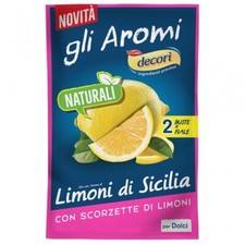 DECOR&Igrave; NATURAL LEMON AROMA.