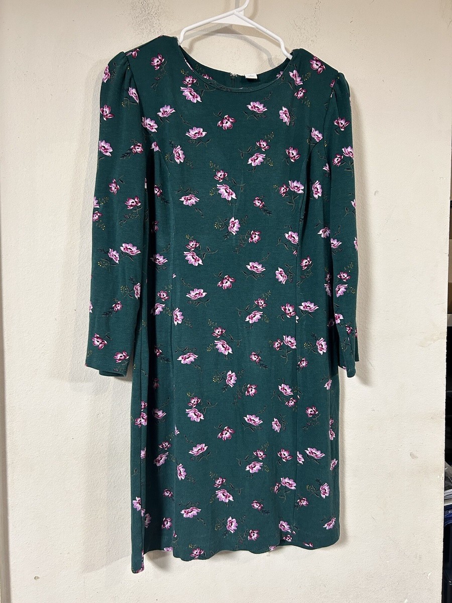 old navy green floral dress Side-Tie Swim Dress main image 1