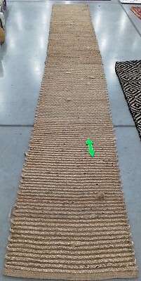 NATURAL 2'-3'' x 16'-0'' Broken Thread Rug, Reduced Price 1172767322 CAP355A-216