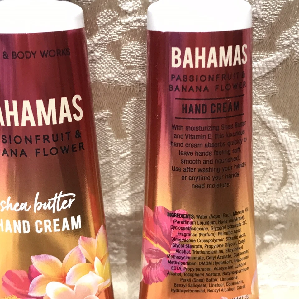 Bath & Body Works JUEGO DE 2 CREMA DE MANOS FLOR DE PLÁTANO FRUTA DE LA PASIÓN Foto 2 de 3