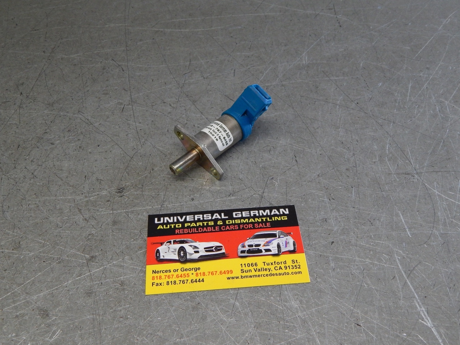 PORSCHE 924 931 911 FERRARI 308 TURBO COLD START VALVE 0280170401 , 93060610700 