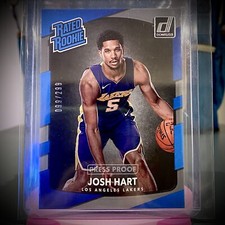 2017-18 Panini Donruss Josh Hart RC Rated Rookie Press Proof Silver /299 Rare SP