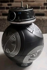 Disney Star Wars Spinning Top BB-9E Lights And Sounds Battery Droid