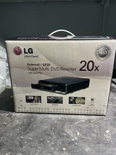 7LG External GE20 Super Multi DVD Rewriter 20x w/ Silent Play IN BOX