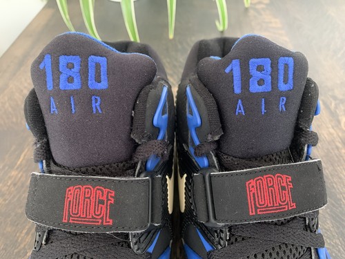Nike Air Force 180 'Charles Barkley' OG 2005-Black/Sport Royal Blue-UK8.5/US9.5 - Foto 16 di 22