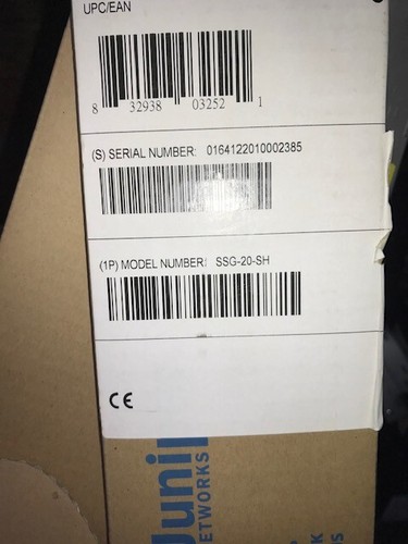 JUNIPER SSG-20-SH FIREWALL BRAND NEW - Afbeelding 3 van 6