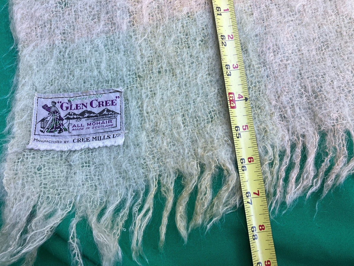 GLEN CREE モヘヤブランケット(L) GLEN CREE モヘヤブランケット(L)