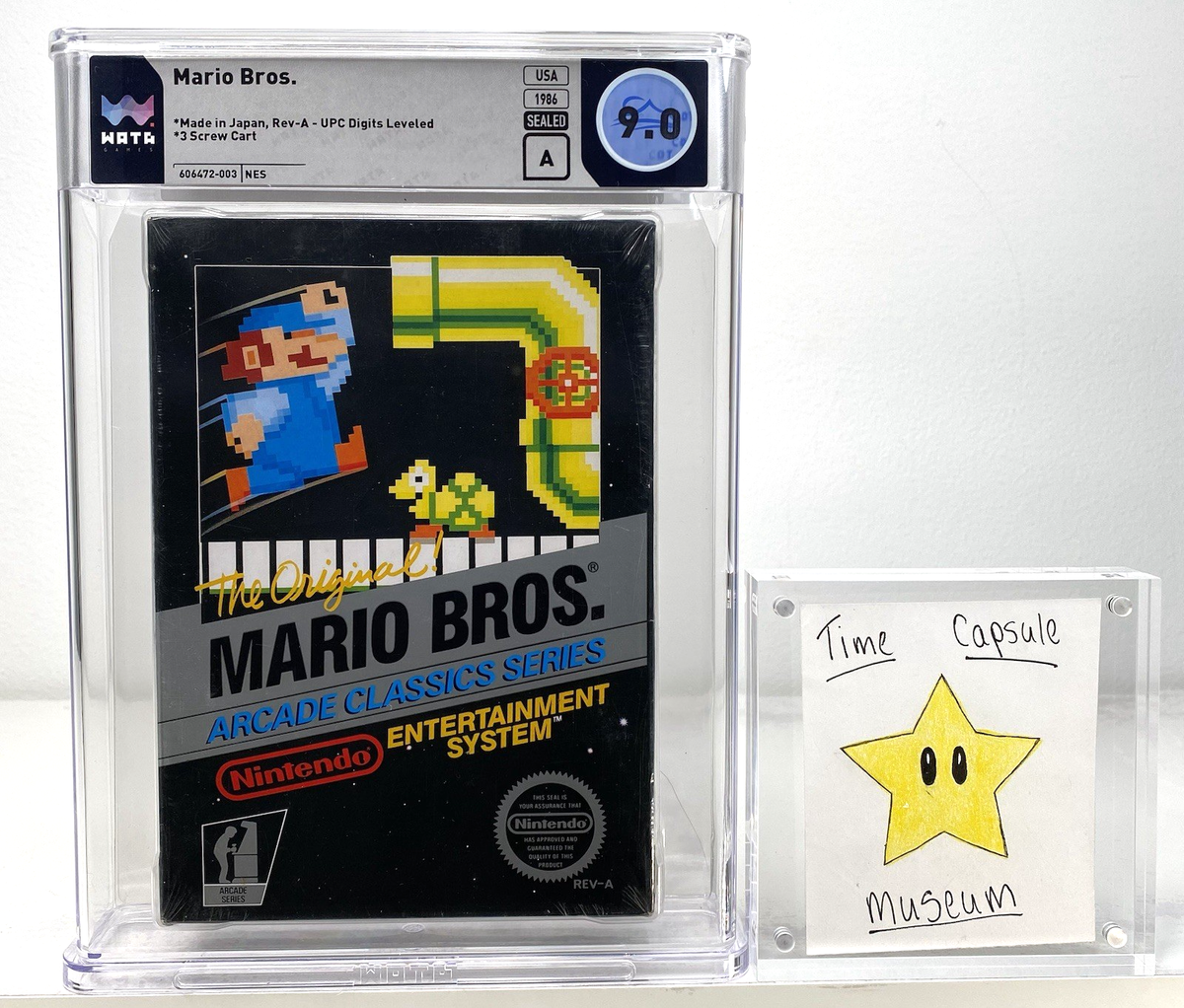 Mario Bros Original Nintendo NES New 1985 Factory Sealed Black