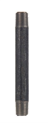 Anvil 8700141453 Black Steel Pipe Fitting Nipple 1 NPT Male x 9 in.