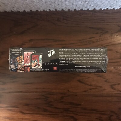 Dot Hack .Hack Booster Box - Contagion Enemy tcg NEW SEALED