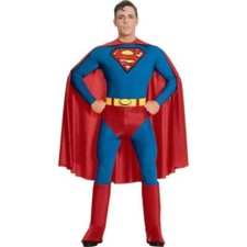 Superman Costume Mens Classic Christopher Reeve Suit