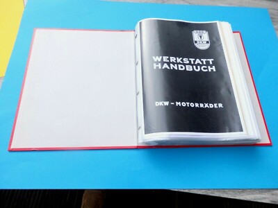 DKW Werkstatthandbuch für RT 175 VS, RT 200VS, RT 250VS Motorräder
