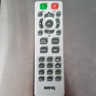 Genuine BenQ Projector Remote Control RCX013 White OEM Replacement Tested 