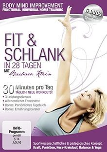 Body Mind Improvement - Fit  Schlank in 28 Tagen [6... | DVD | Zustand sehr gut