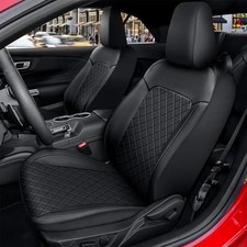 GIANT PANDA Custom Fit 2 Pack Front Car Seat Covers for Ford Mustang Coupe Ha...