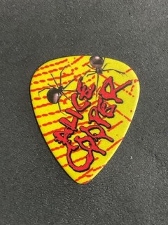 Tommy Henriksen Alice Cooper Alice's Attic 2026 Signature Tour Guitar Pick