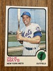1973 Topps #305 WILLIE MAYS New York METS EX-MT Semi Sharp + Centered