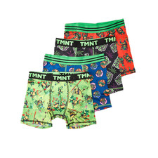 NEW Teenage Mutant Ninja Turtles Boys Boxer Briefs 4 Pack XS 4-5