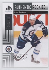 2011-12 SP Game Used Edition Authentic Rookies 444/699 Paul Postma #110 0b5