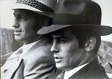 AFFICHE POSTER - CINEMA - Alain Delon Jean Paul Belmondo - Profils -  A3