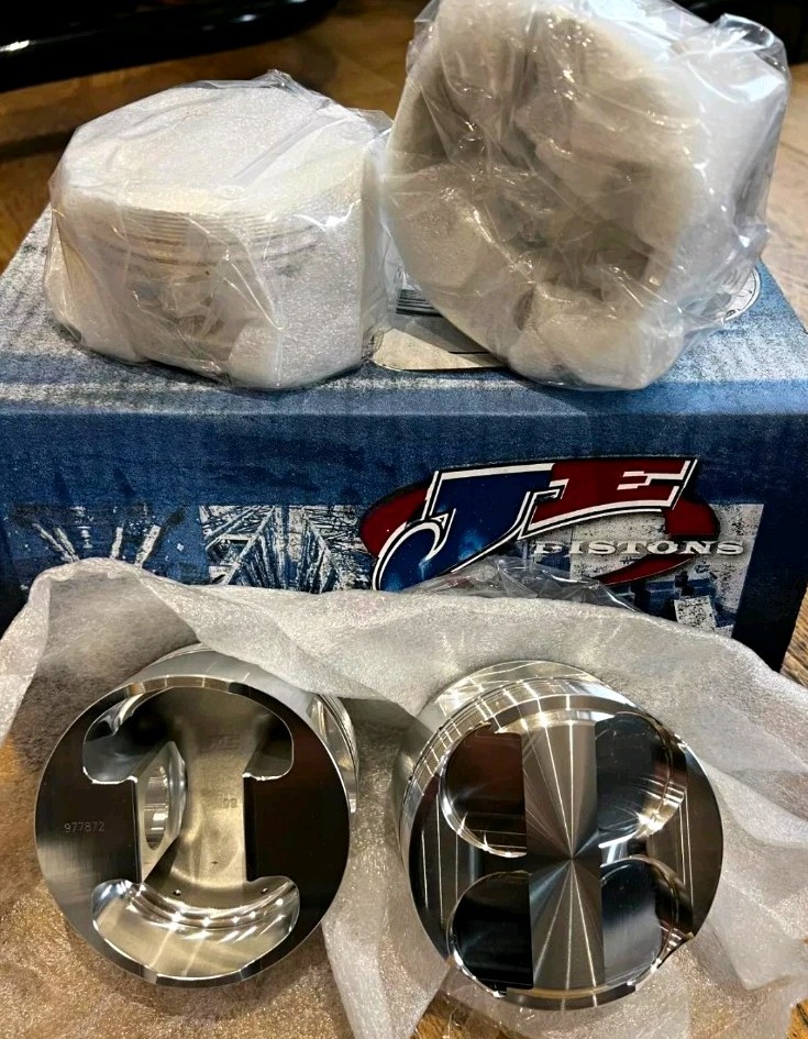 JE PISTONS HIGH COMP MITSUBISHI EVO 4G63/4G64 1000BHP+