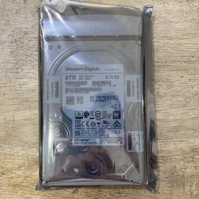 WD Ultrastar DC HC320 8TB 7.2K 3.5'' SAS 12G SED TCG FIPS HUS728T8TAL5205 0B36412