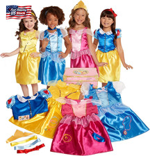 Disney Princess Dress up Trunk Deluxe 21 Piece Officially Licensed Amazon Exclu