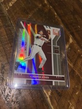2004 Donruss Elite Aspirations Die-Cut Red /90 Chipper Jones
